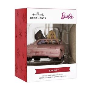 Hallmark Barbie in Car Hallmark Christmas Tree Ornament